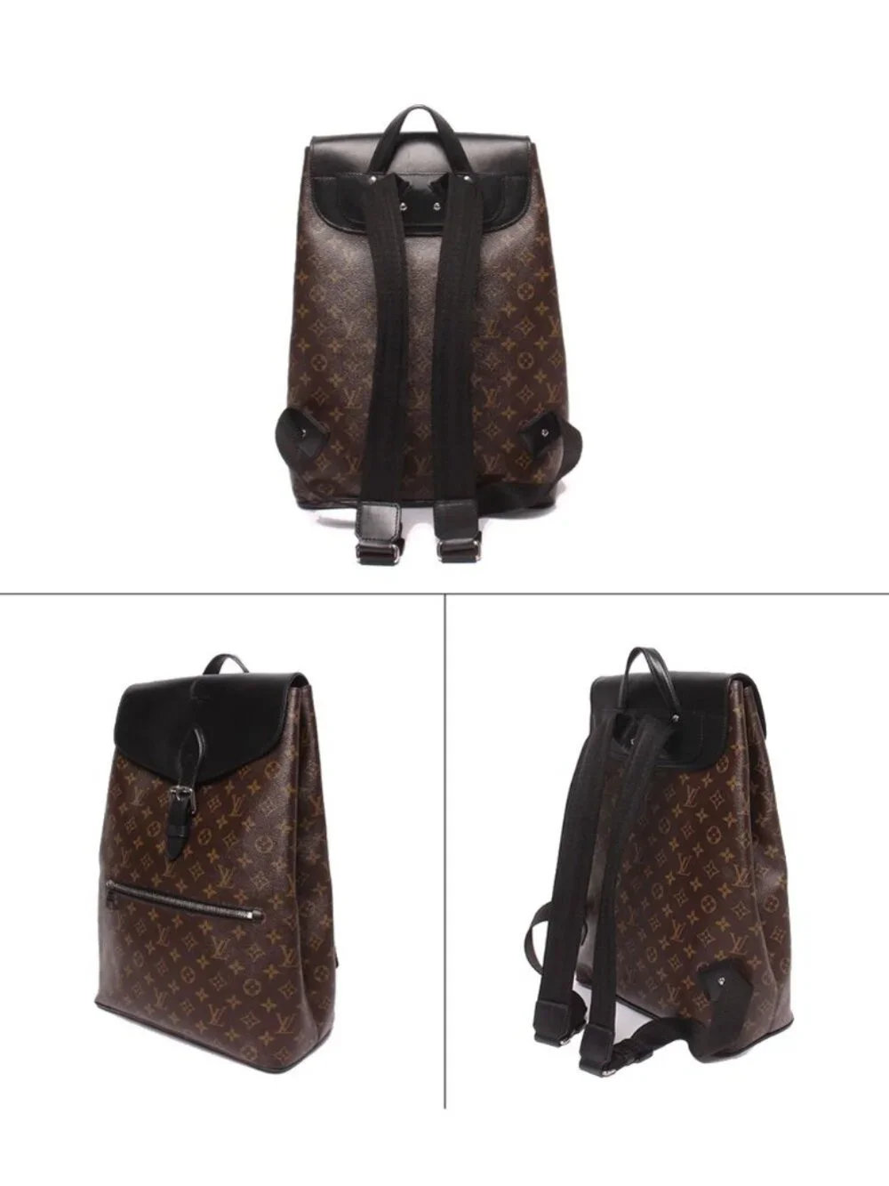Louis Vuitton Backpack Parc Monogram Macassar